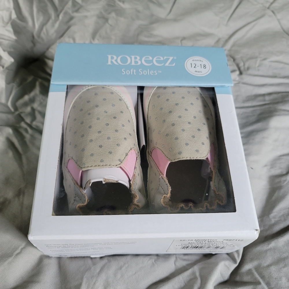 12-18 M Robeez Soft Sole Toddler Shoes